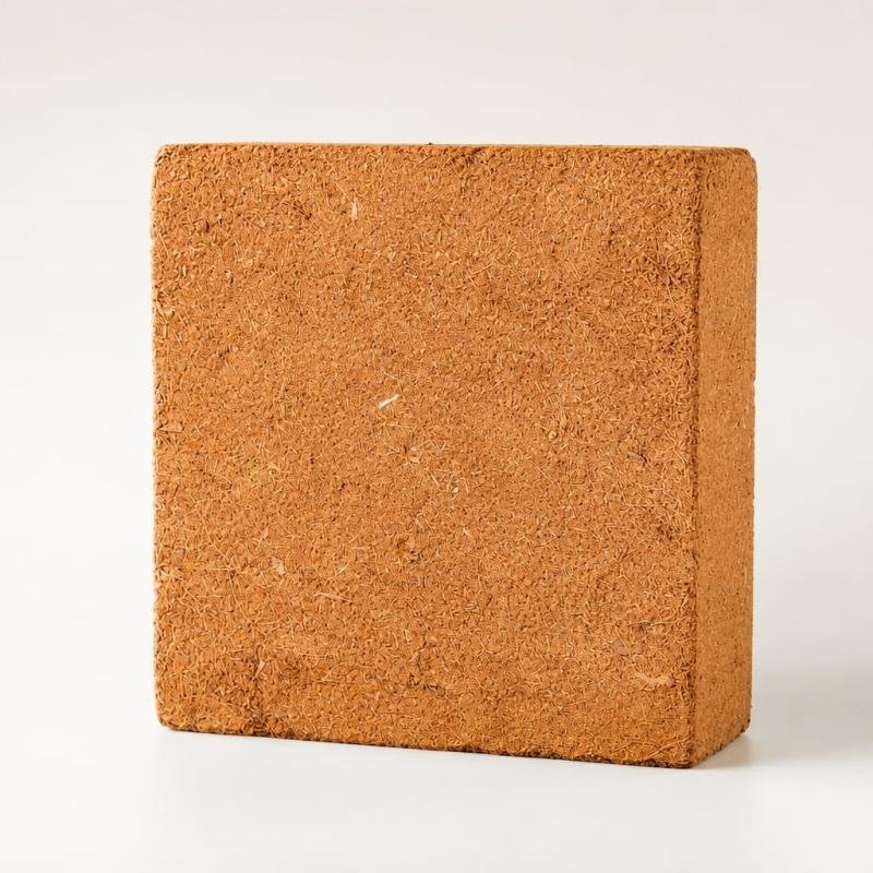 Cocopeat Block 5 Kg | Expands to 75 litres of Light Coco Peat Growing Medium | Pre-Washed Low-EC Cocopeat for Plants Seed Starting Hydroponics and Potting Mix | Indoor and Outdoor Garden