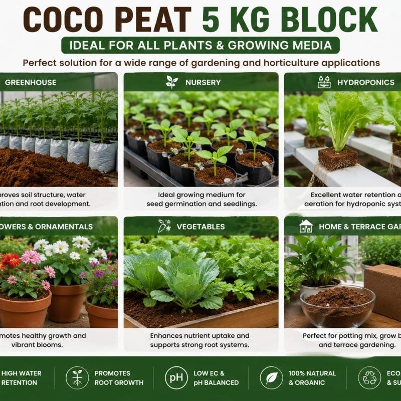 Cocopeat Block 5 Kg