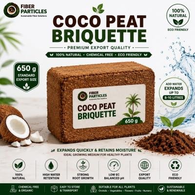 Coco Peat Briquettes